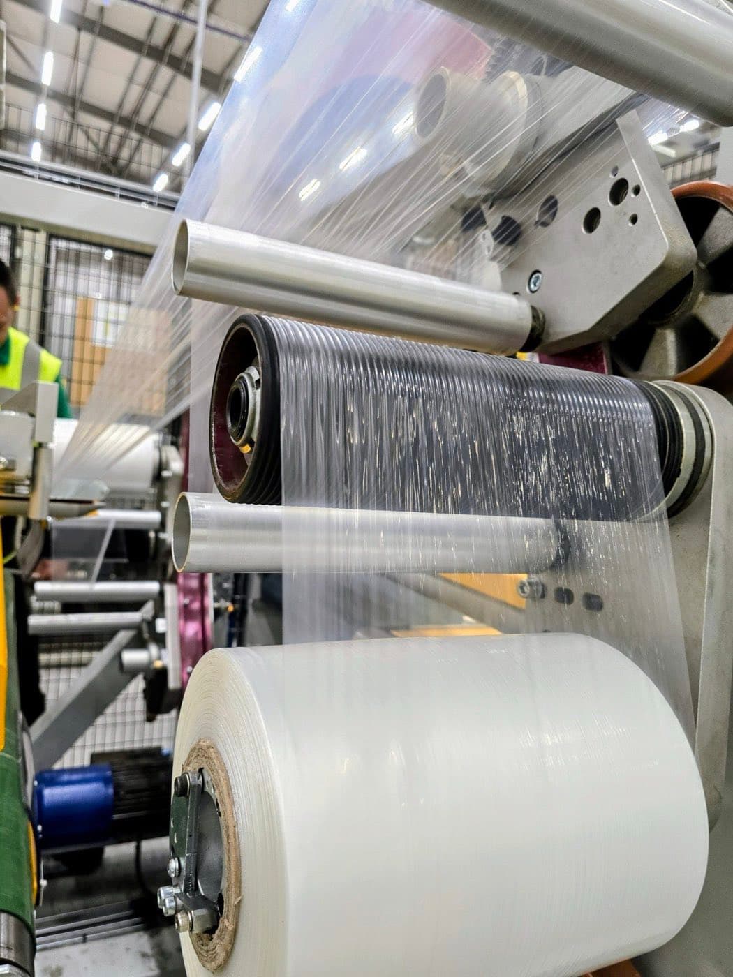 Film converting line running in the Toreto plant